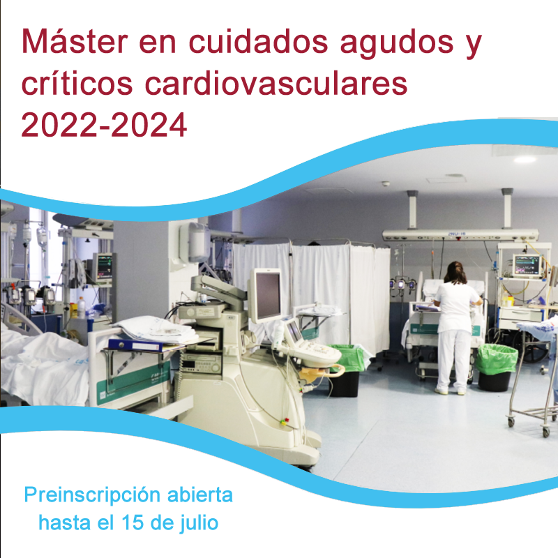 Máster en cuidados agudos y críticos cardiovasculares 2022/24