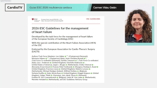 Guías ESC 2026 para el manejo de la insuficiencia cardiaca