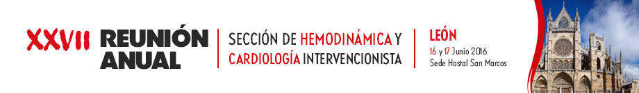 xxvii reunion anual de la seccion de hemodinamica y cardiologia intervencionista