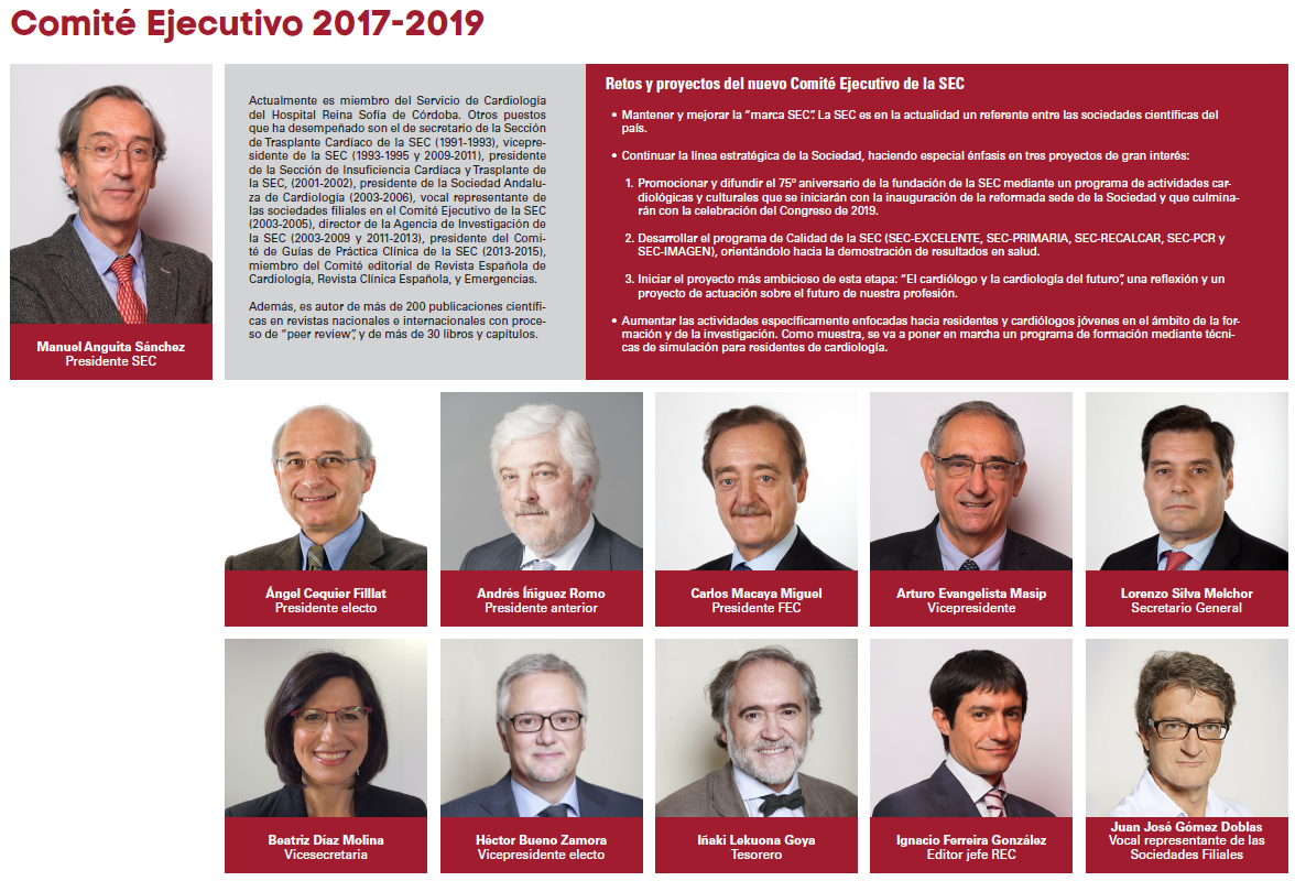 Nuevo Comité Ejecutivo 2017-2019