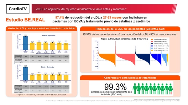 cLDL en objetivos: del “querer” al “alcanzar cuanto antes y mantener”
