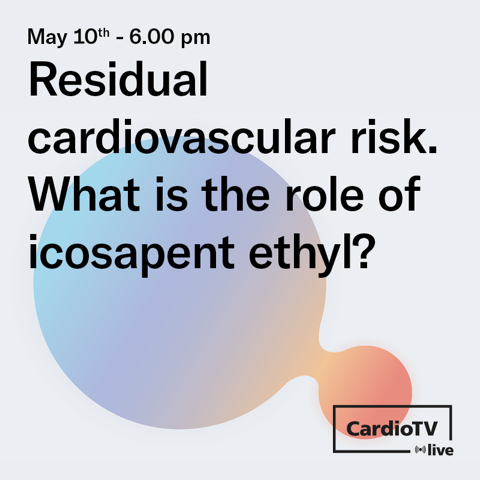 Residual cardiovascular risk. What is the role of icosapent ethyl?