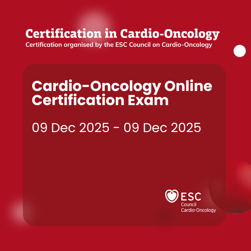 Certification in Cardio-Oncology