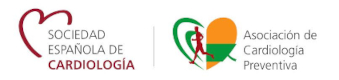 Logo Riesgo Vascular y Rehabilitación Cardiaca - Sociedad Español de Secardiología