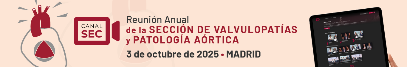Canal SEC: Valvulopatías 25: Reunión Anual de la Sección de Valvulopatías y Patología Aórtica